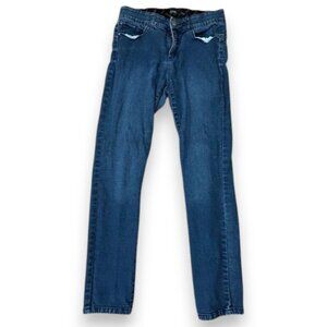 Jones New York Women's Skinny Jeans in Dark Blue Denim